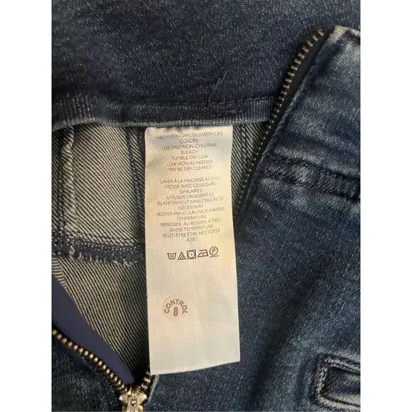 NWT Pilcro A-Line Trapeze High-Rise Wide Leg Jeans - Picture 12 of 13